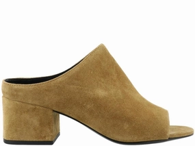 3.1 Phillip Lim Cube Suede Mules