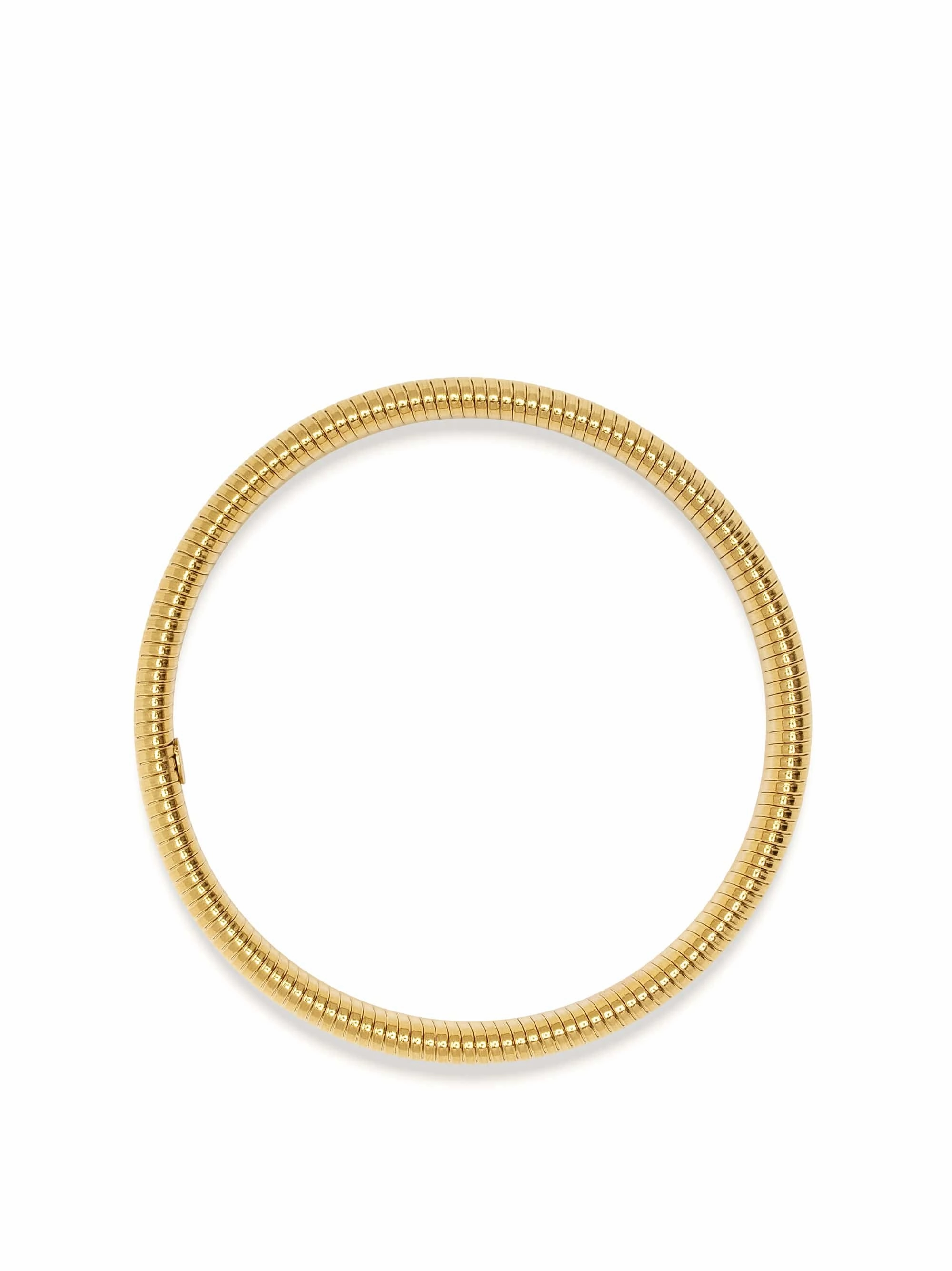 8mm Women's Gold Stretch Bangle