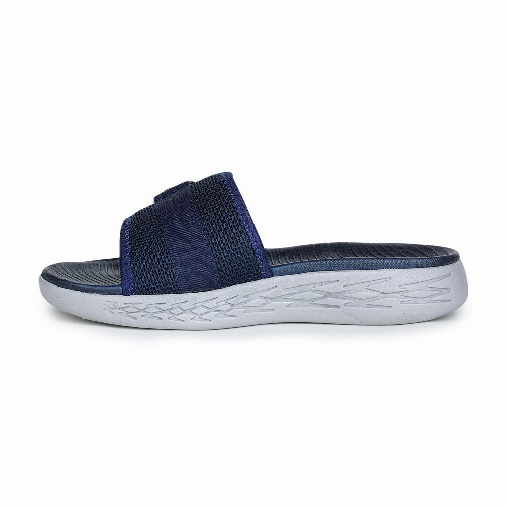 A-HA By Liberty Blue Slides For Men IMPACT-10