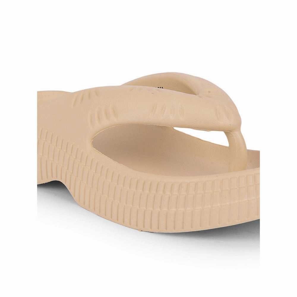 A-HA Casual Beige Flip Flop For Women ZQ-SH-011 By Liberty