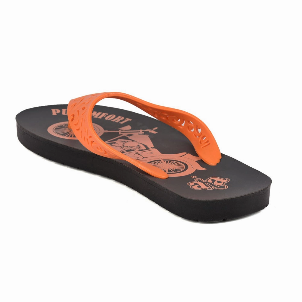 A-HA Casual Black Slippers For Women PUCOMFRTL5 By Liberty