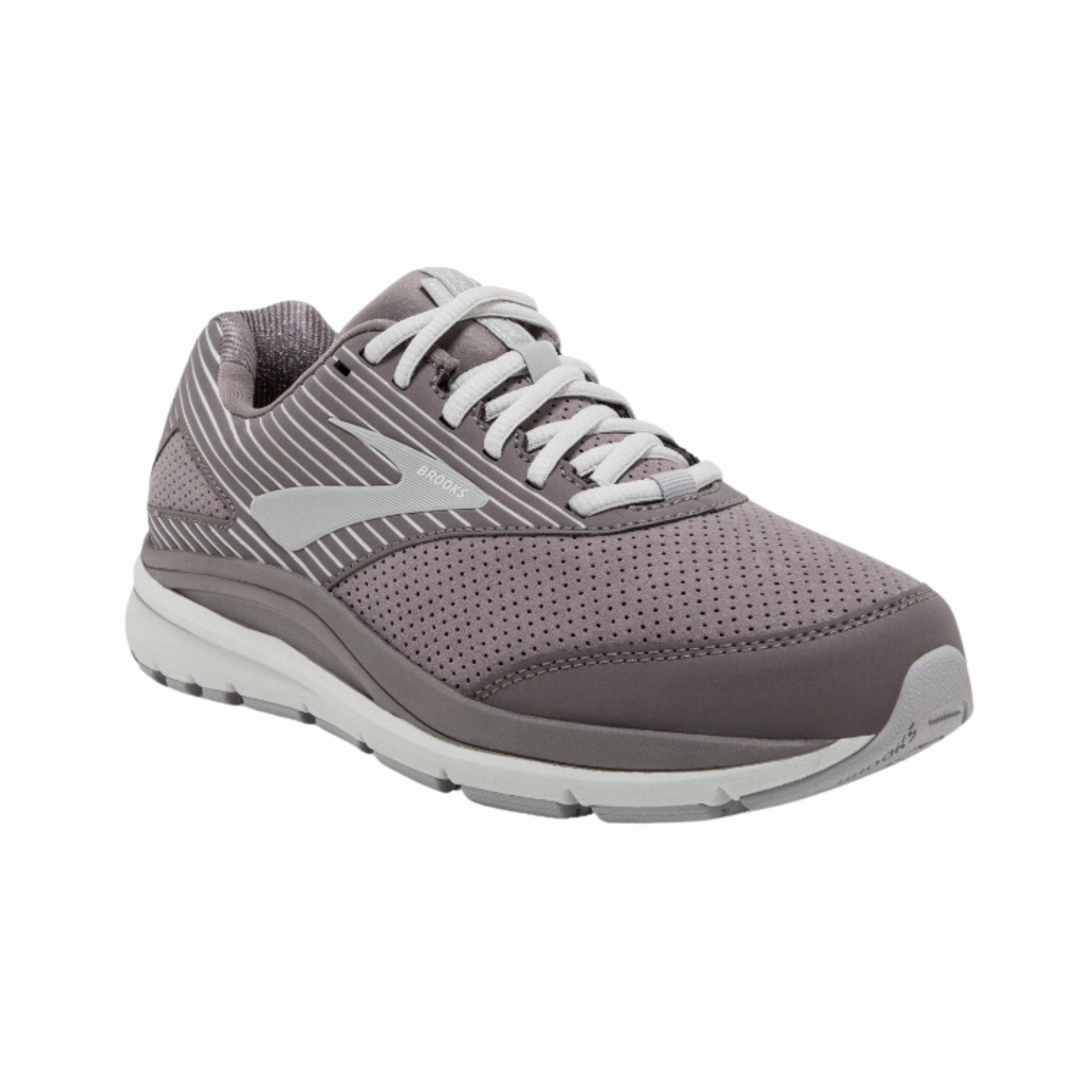 Addiction Walker Suede - Shark/Alloy/Oyster (B Width).