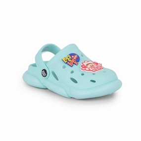 AHA Casual Green Clogs For Kids ZQ-SH-018 By Liberty