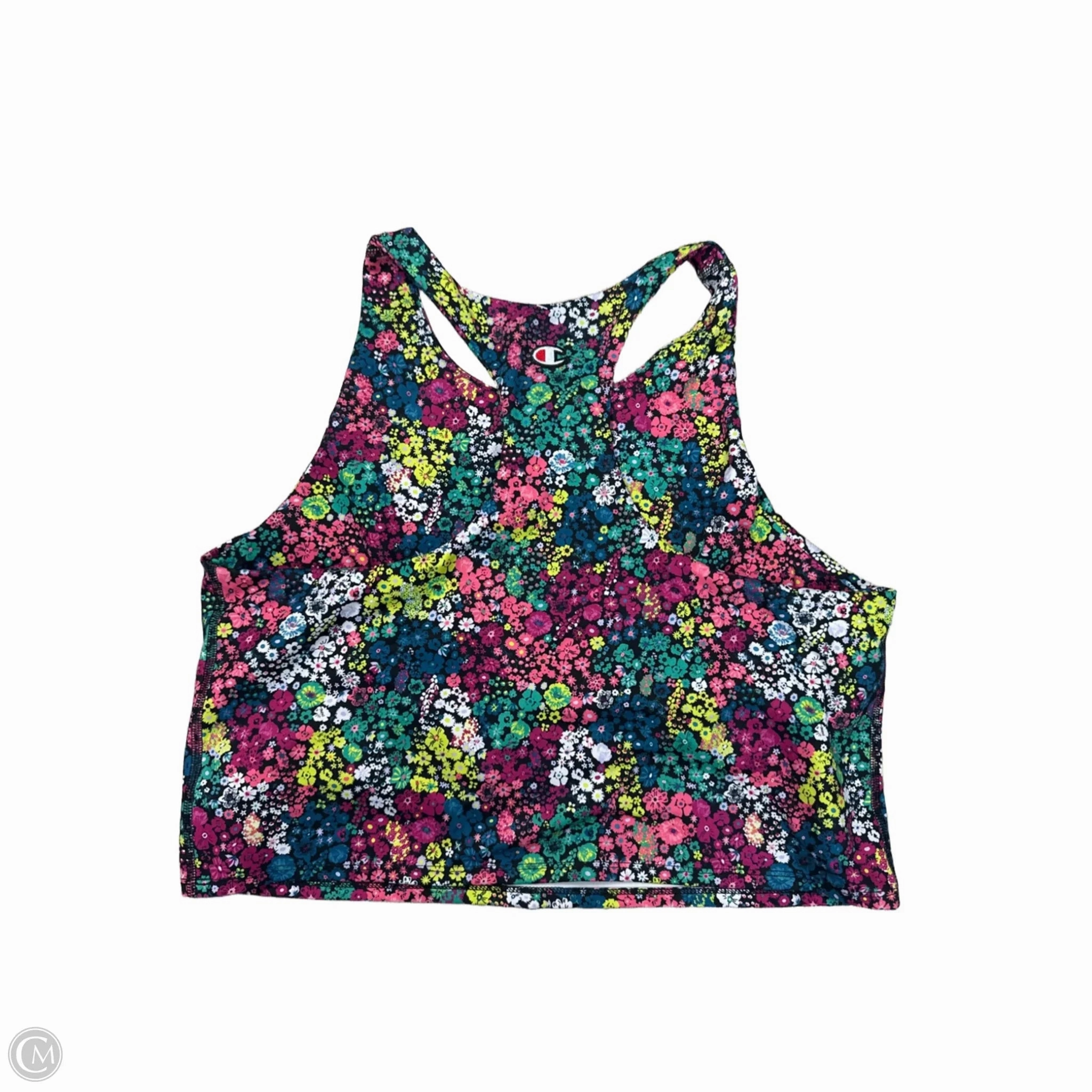 Athletic Bra By Champion In Floral Print. Size: Xl