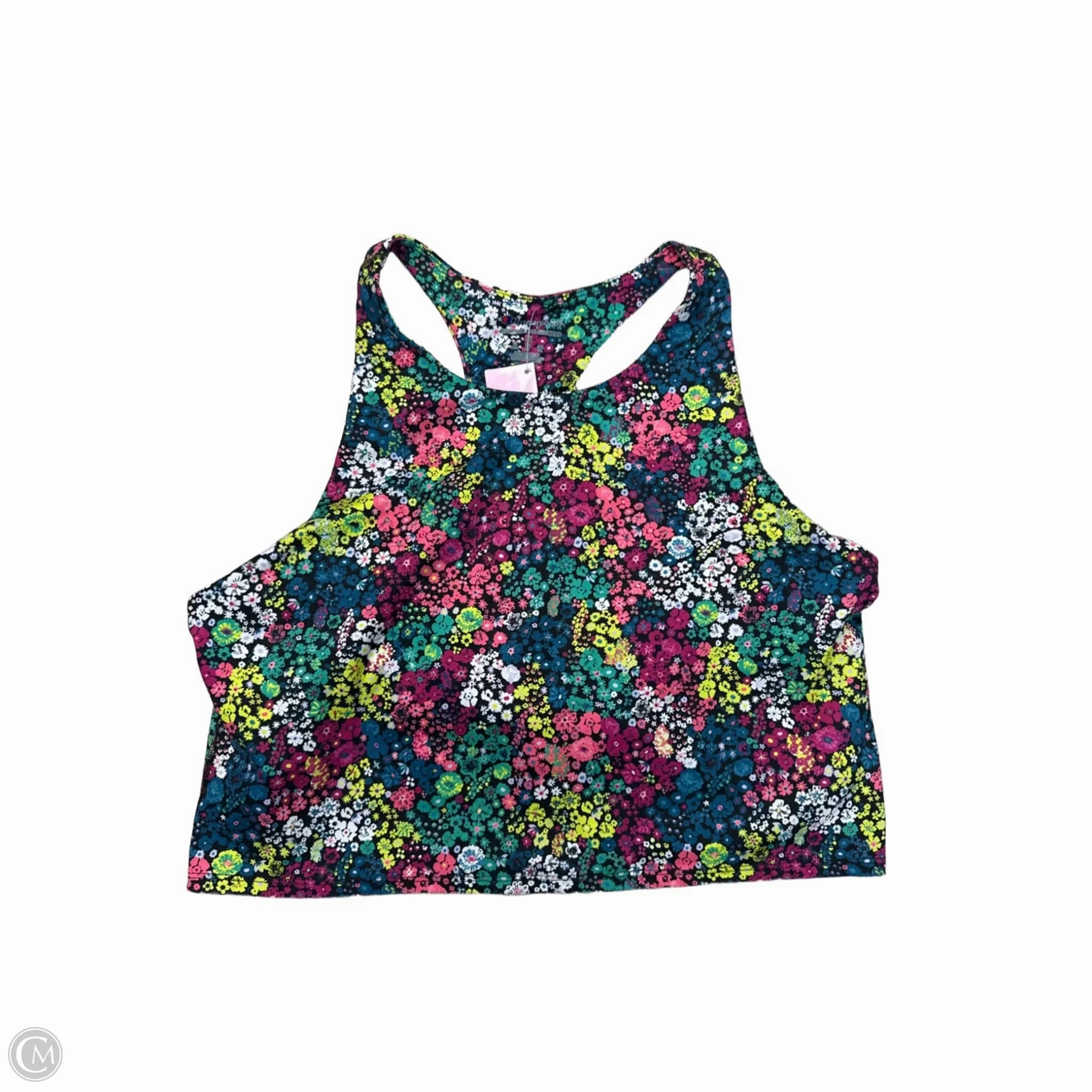 Athletic Bra By Champion In Floral Print. Size: Xl