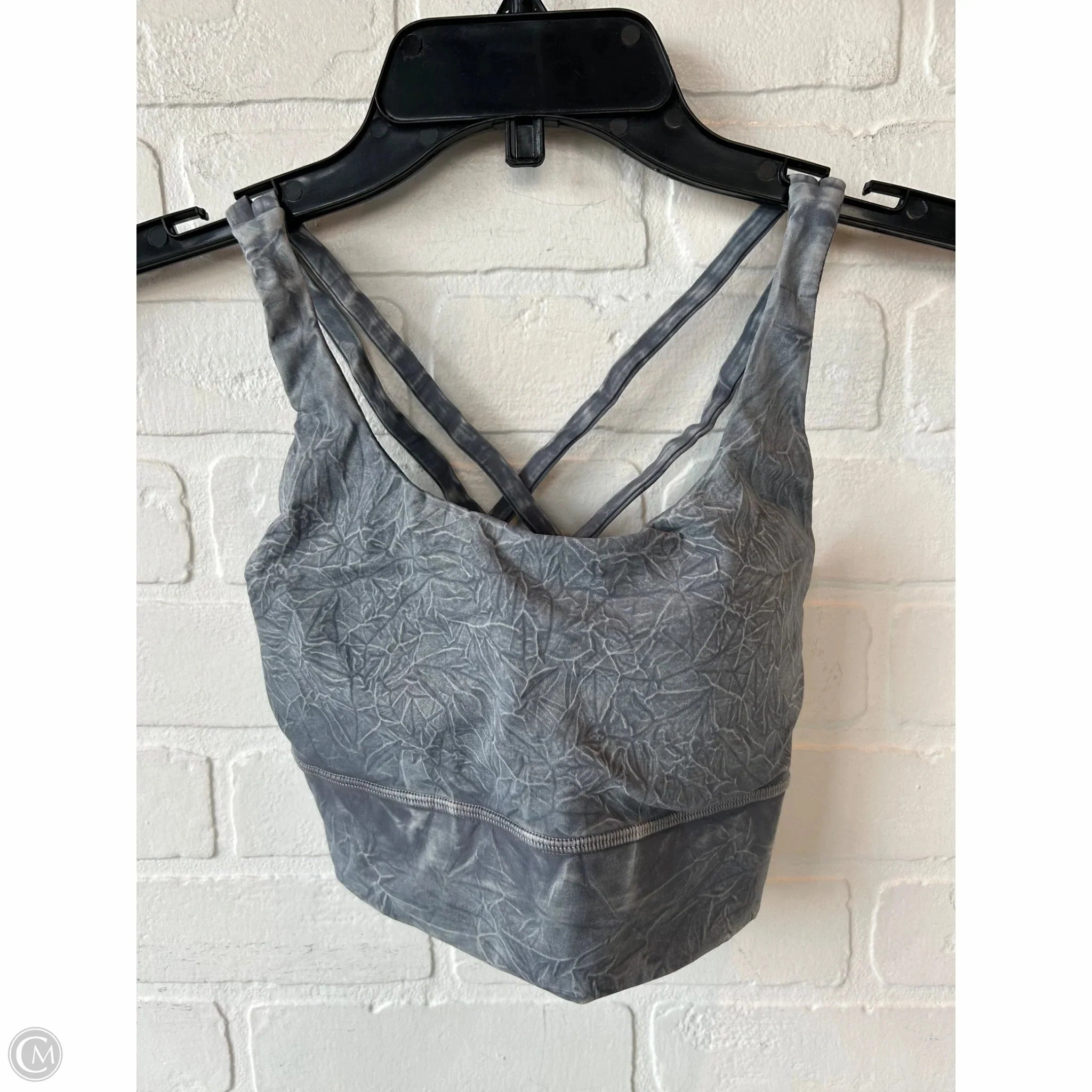 Athletic Bra By Lululemon In Grey. Size: S