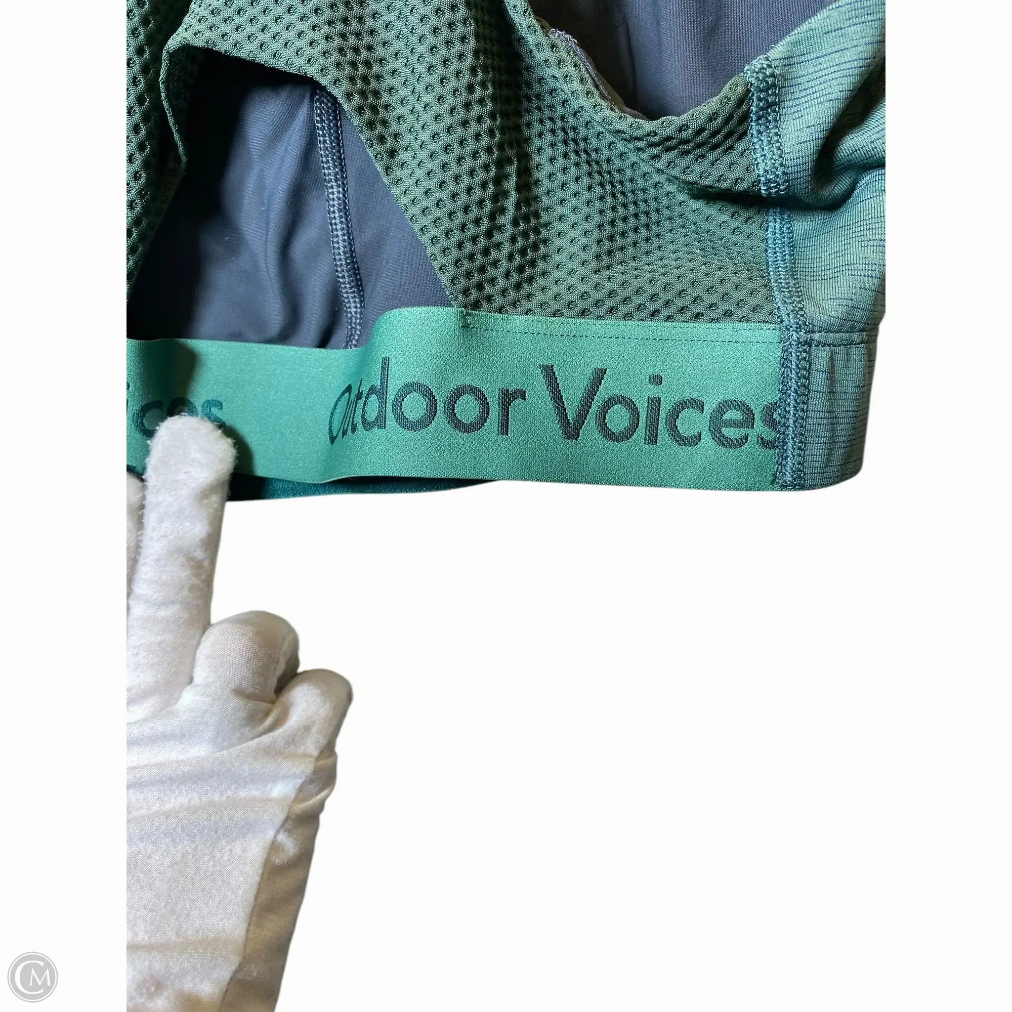 Athletic Bra By Outdoor Voices In Green. Size: M