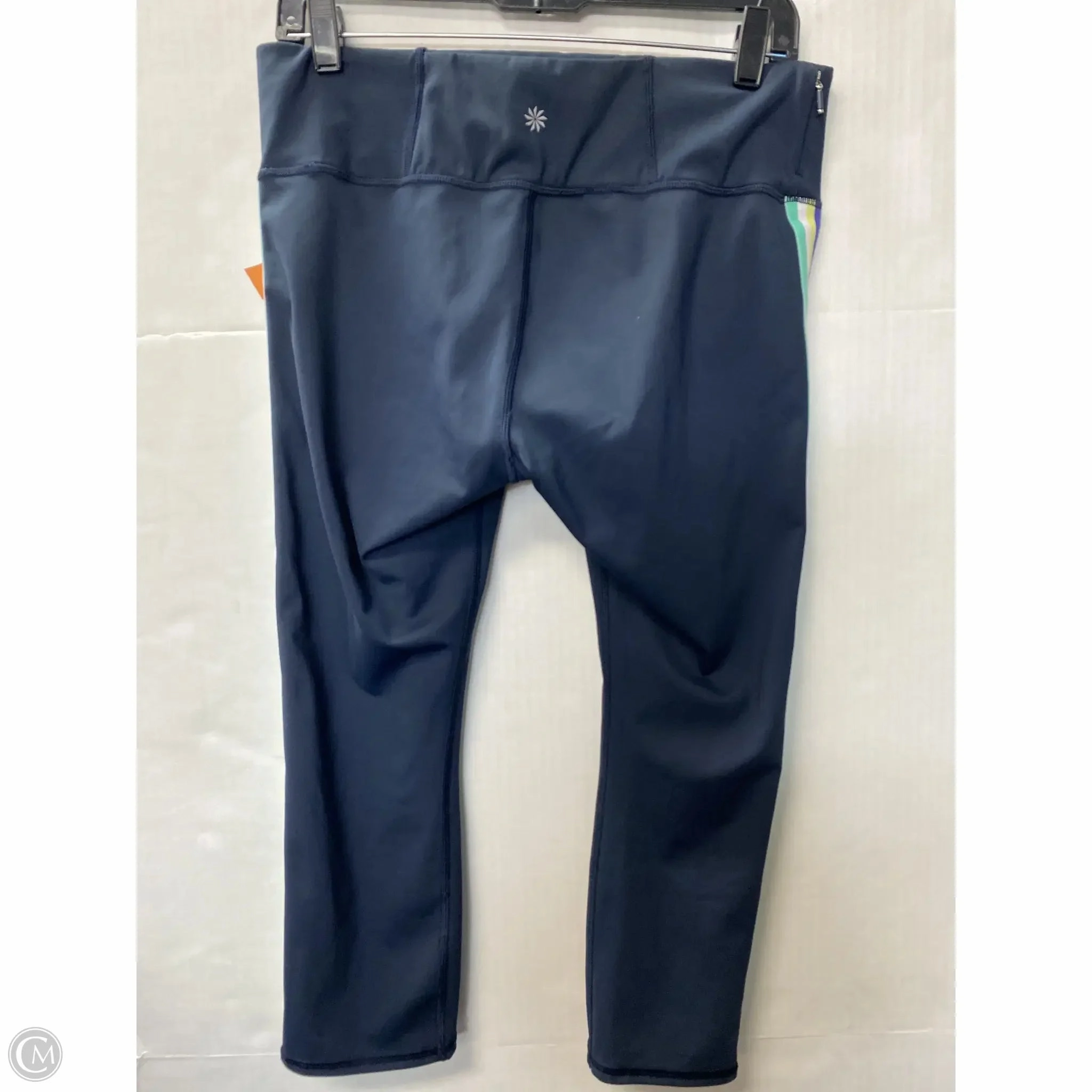 Athletic Capris By Athleta In Navy. Size: M