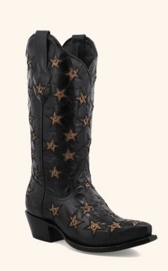 Black Star by Twisted X Ladies Marfa in Black WBSN012