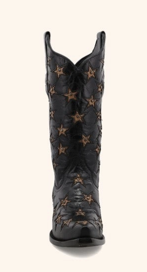 Black Star by Twisted X Ladies Marfa in Black WBSN012