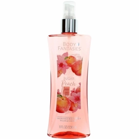 Body Fantasies Women's Body Spray - Sugar Peach Fragrance, 8 oz