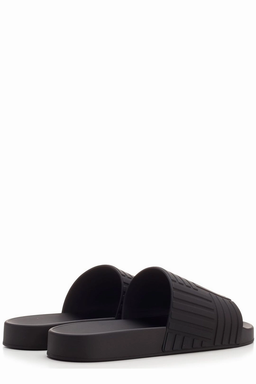 Bottega Veneta Embossed Open-Toe Slides