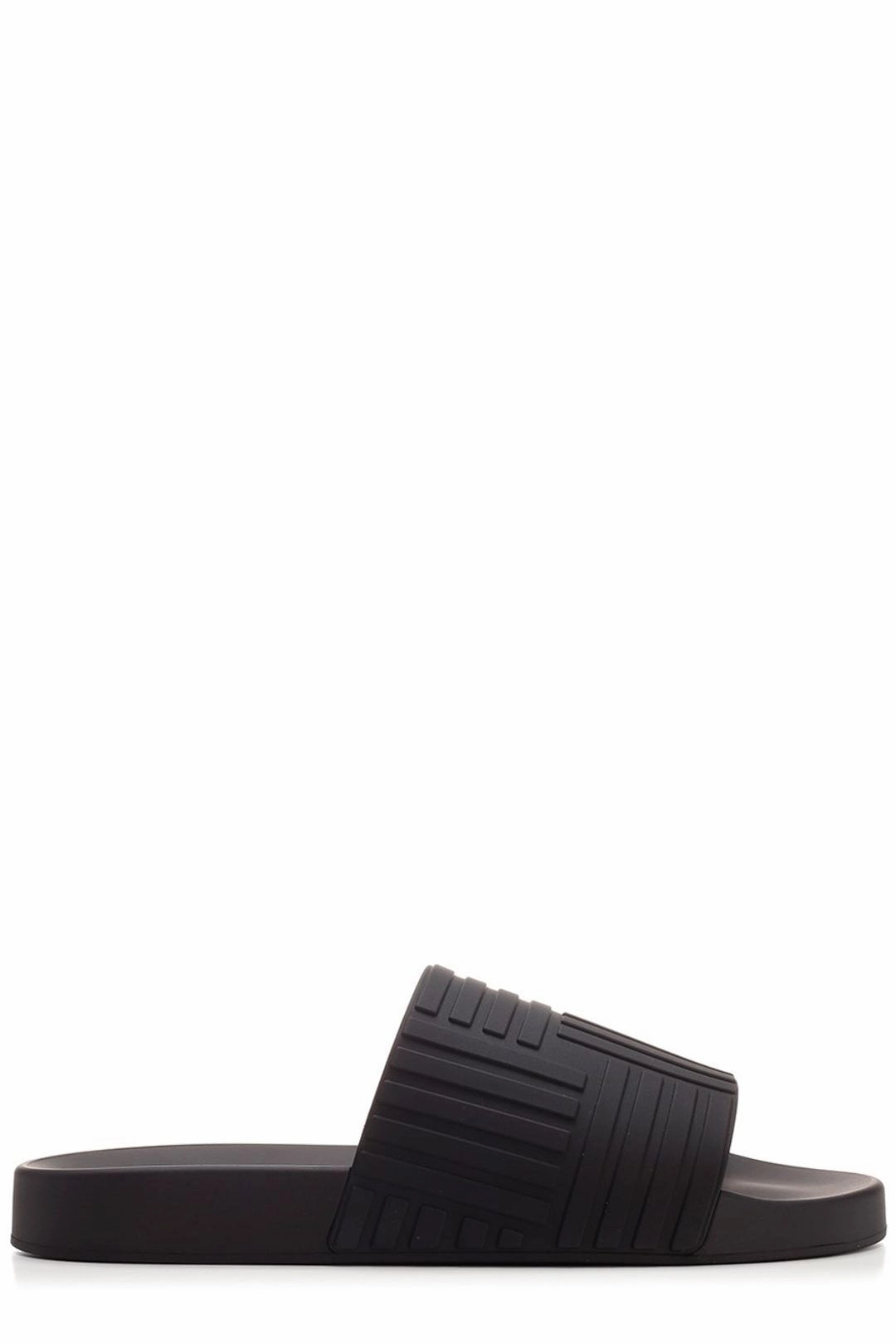 Bottega Veneta Embossed Open-Toe Slides