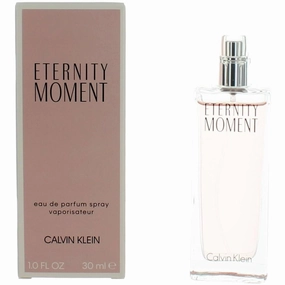 Calvin Klein Women's Eau De Parfum Spray - Eternity Moment Fruity-Floral, 1 oz