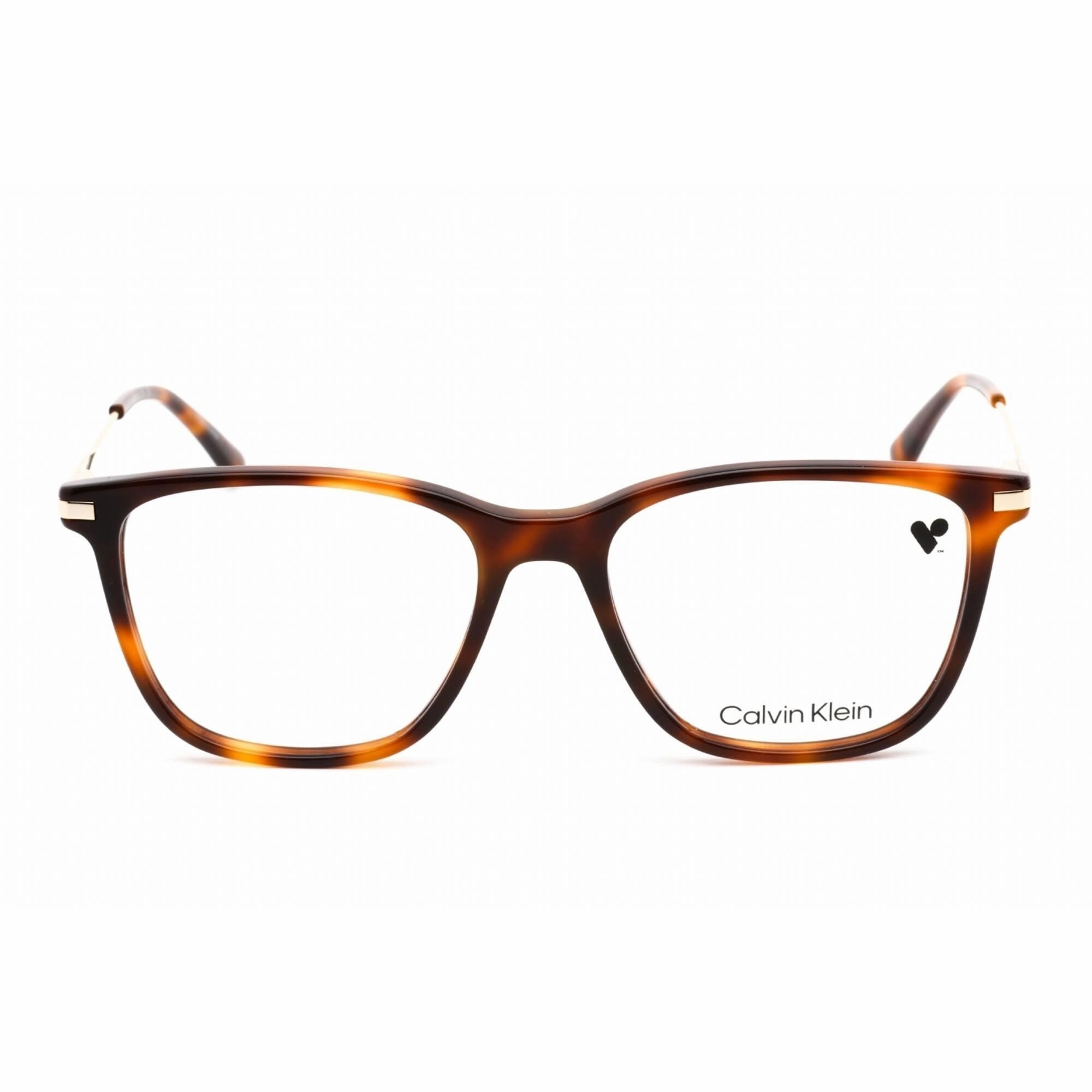 Calvin Klein Women's Eyeglasses - Square Soft Tortoise Plastic Frame | CK19711 240