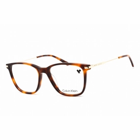 Calvin Klein Women's Eyeglasses - Square Soft Tortoise Plastic Frame | CK19711 240