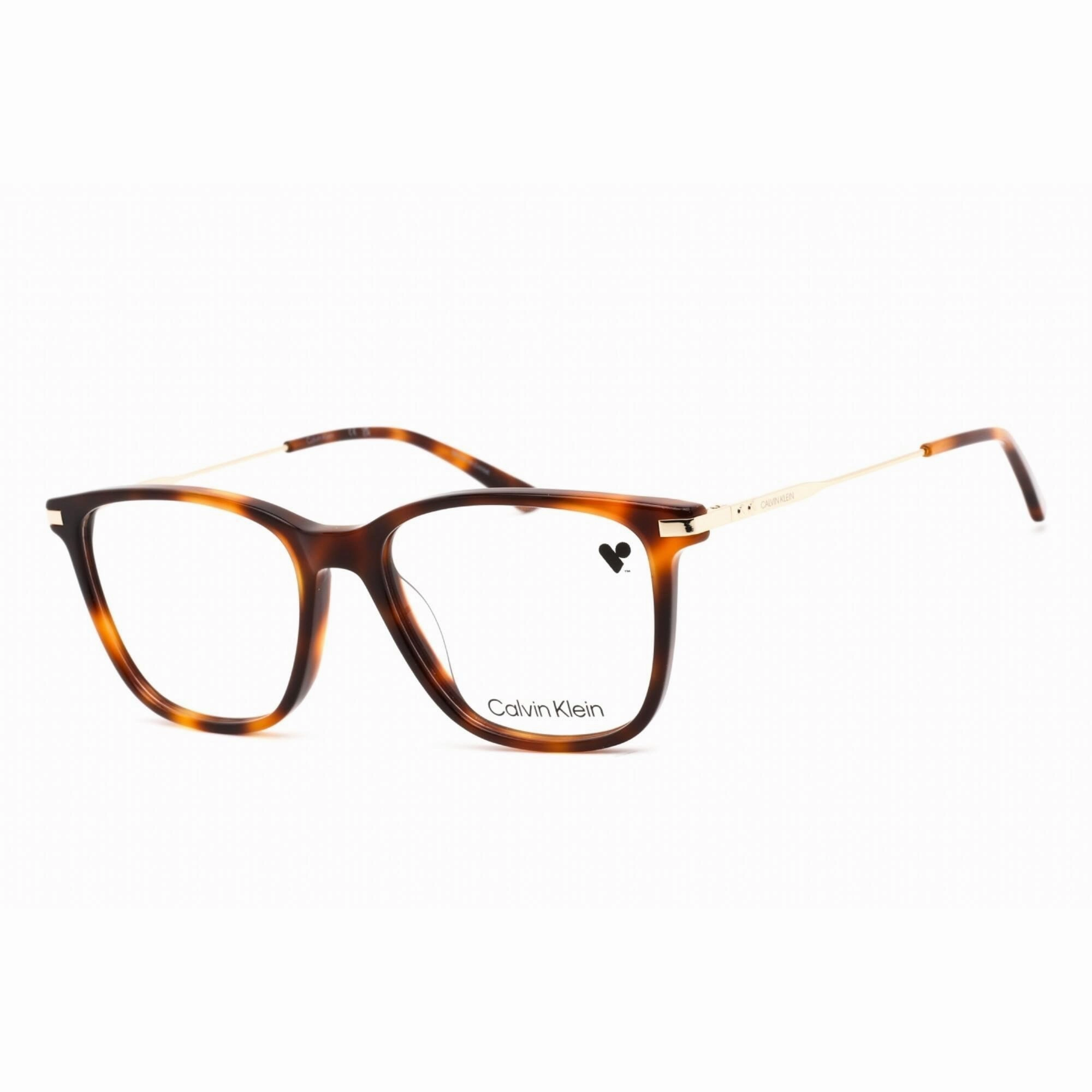 Calvin Klein Women's Eyeglasses - Square Soft Tortoise Plastic Frame | CK19711 240