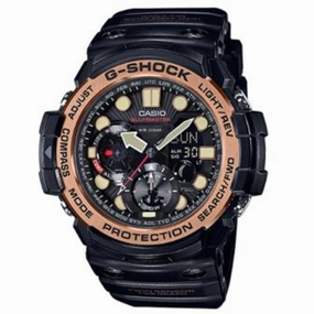 Casio Men’s Watch - G-Shock Gulfmaster Digital compass Black Strap | GN-1000RG-1ACR