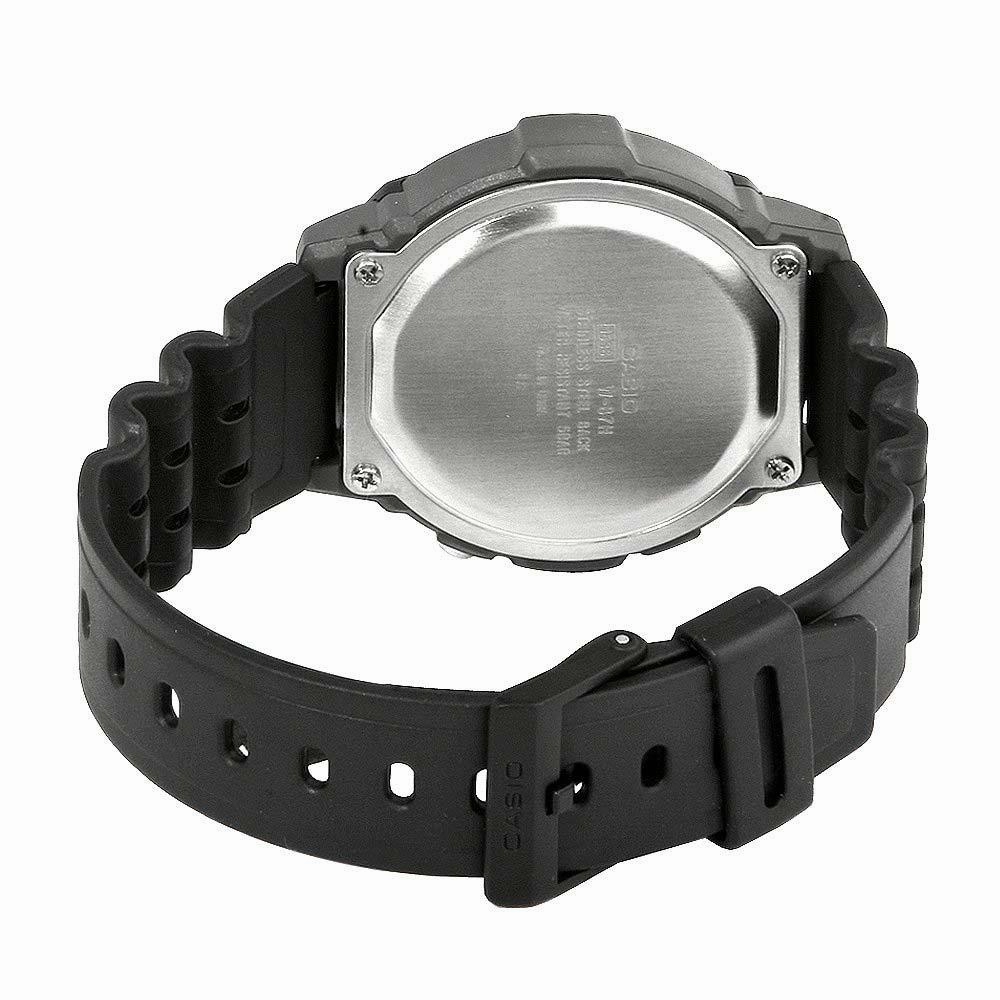 Casio Men's Watch - Illuminator Sports Digital Black and Grey Case Strap | W-87H-1VH