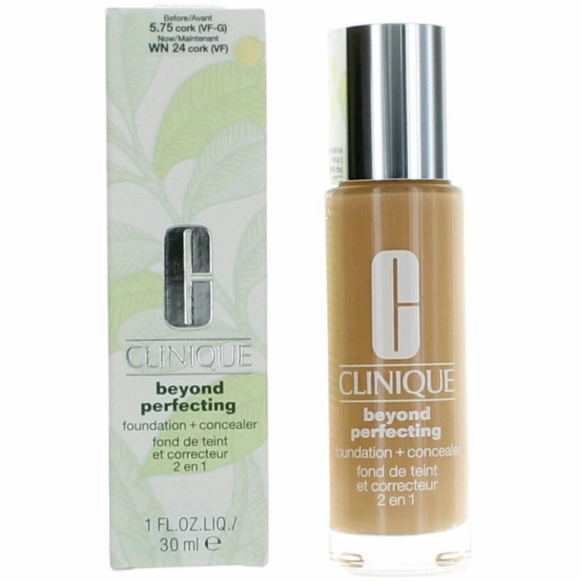 Clinique Women's Foundation   Concealer - Beyond Perfecting Shade WN 24 Cork, 1 oz