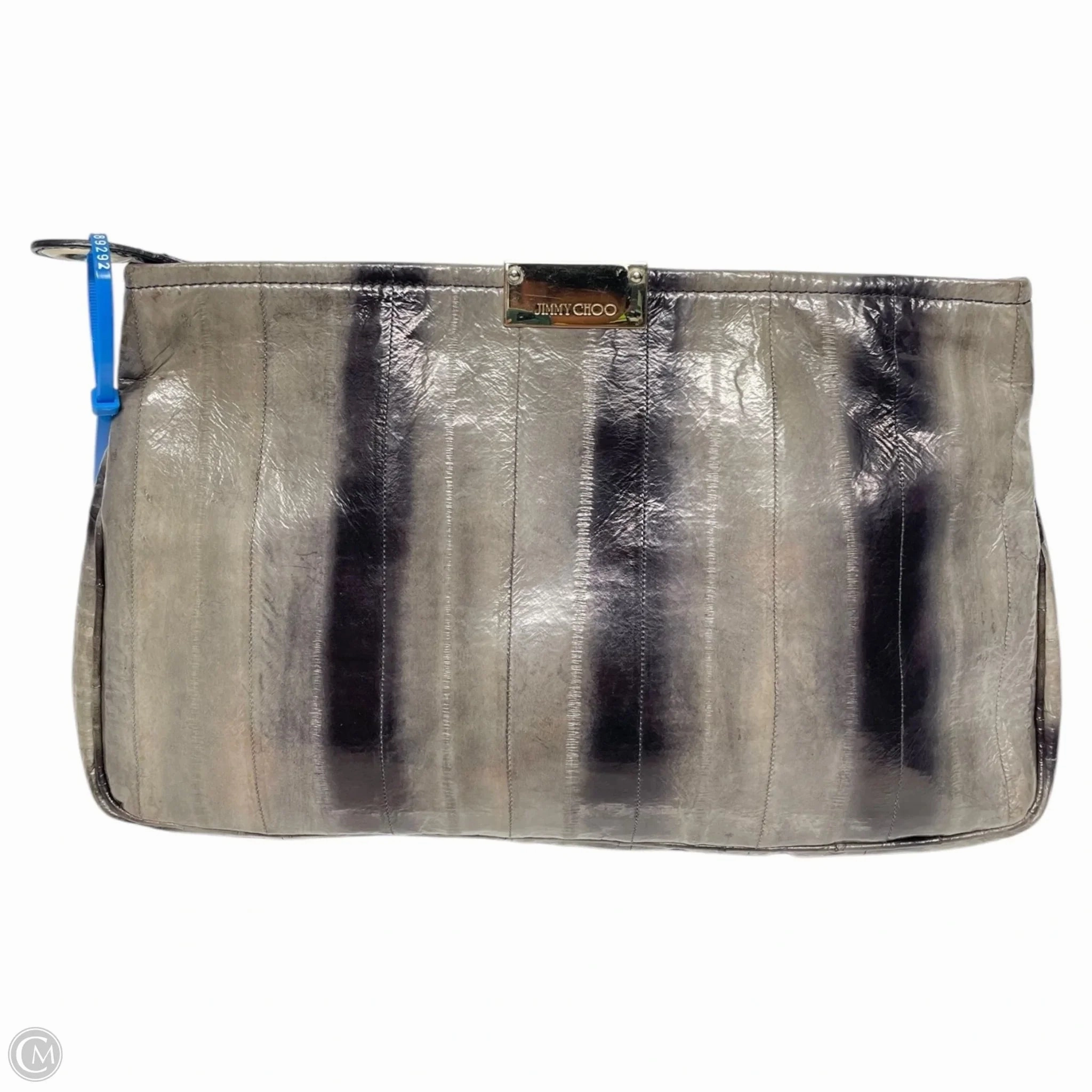 Clutch Luxury Designer By Jimmy Choo, Size: Large