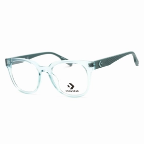 Converse Women's Eyeglasses - Crystal Soft Aloe Plastic Rectangular Frame | CV5032 451