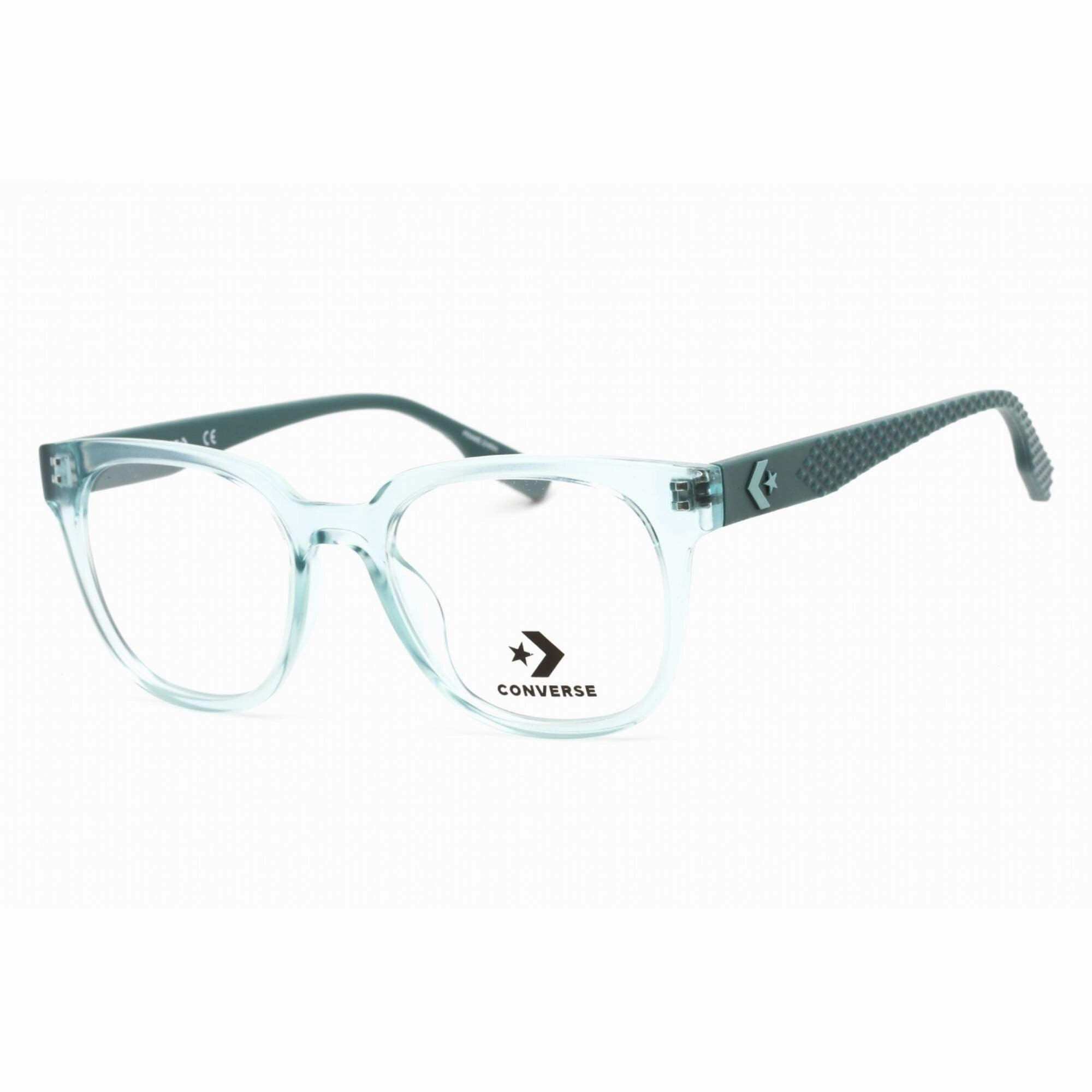 Converse Women's Eyeglasses - Crystal Soft Aloe Plastic Rectangular Frame | CV5032 451