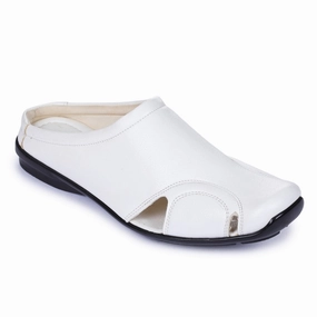 Fortune Black Casual Slip-on Mules For Men J-153 By Liberty