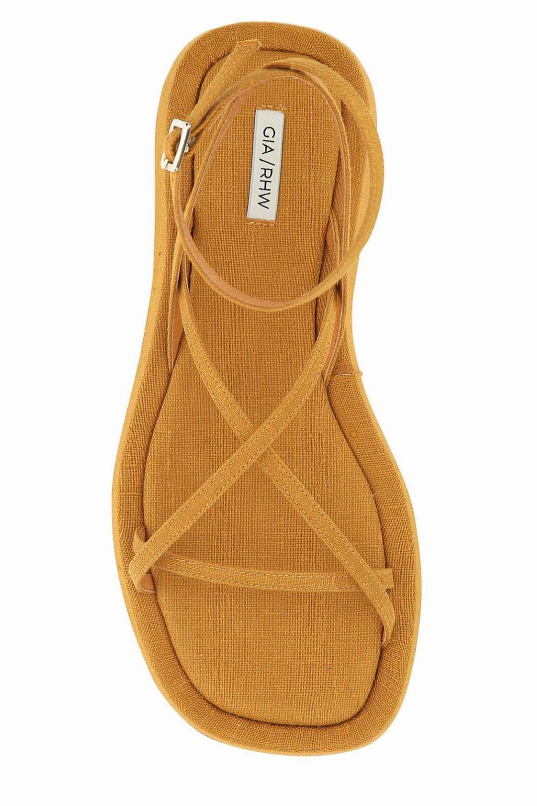 GIA BORGHINI Open Toe Flatform Sandals