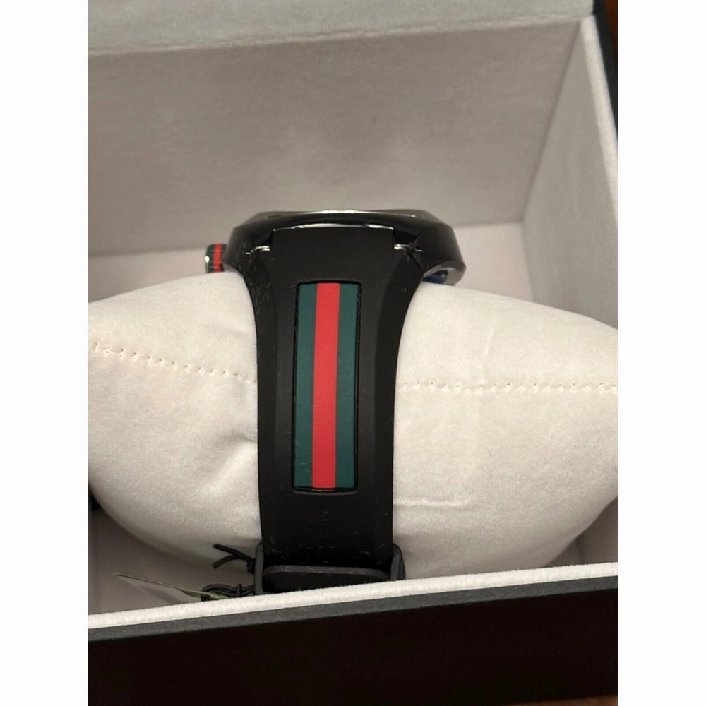 Gucci YA137101 Men's Black Watch 40mm Casual Wear
