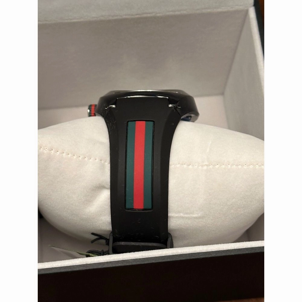 Gucci YA137101 Men's Black Watch 40mm Casual Wear