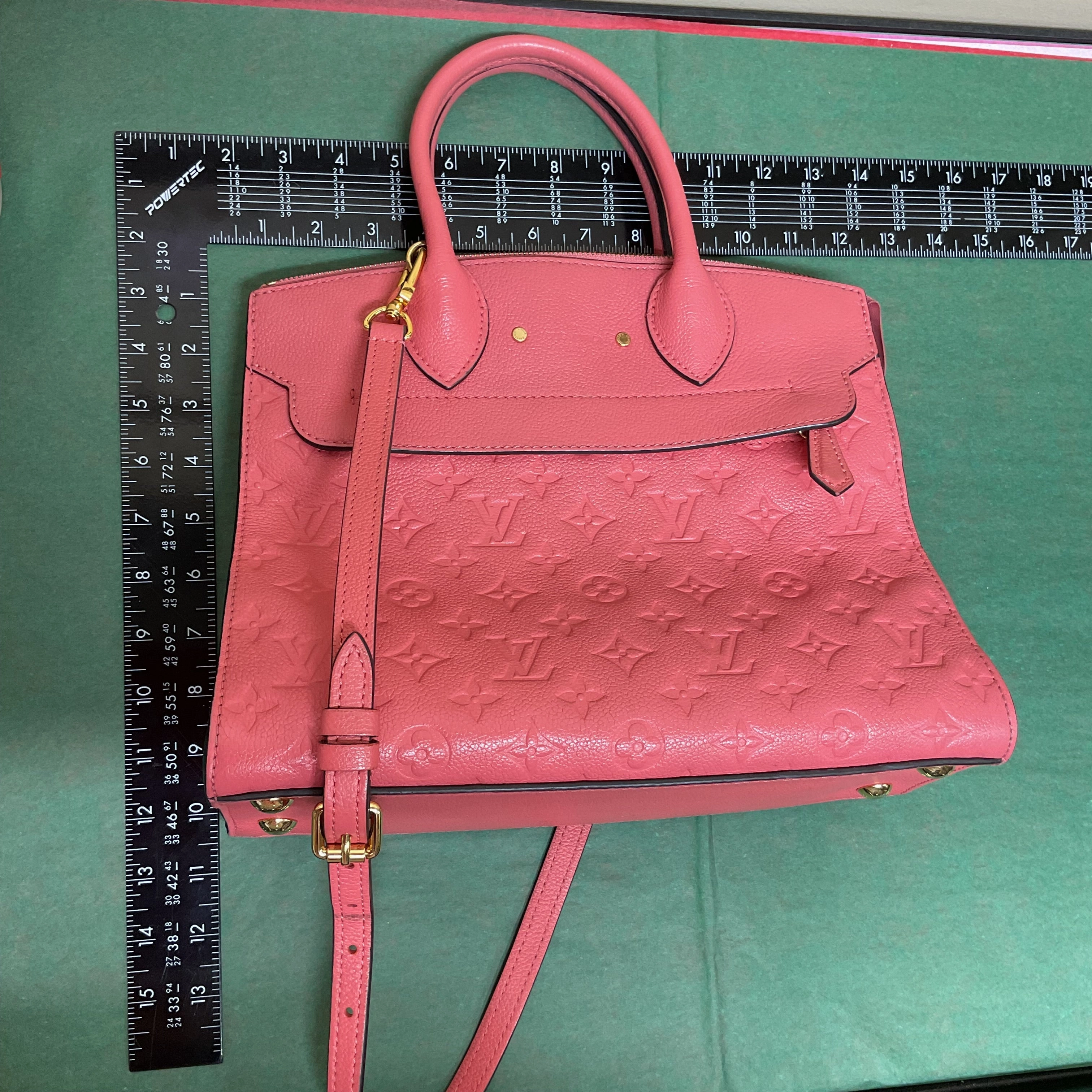 Handbag Luxury Designer By Louis Vuitton In Pink, Size:Medium