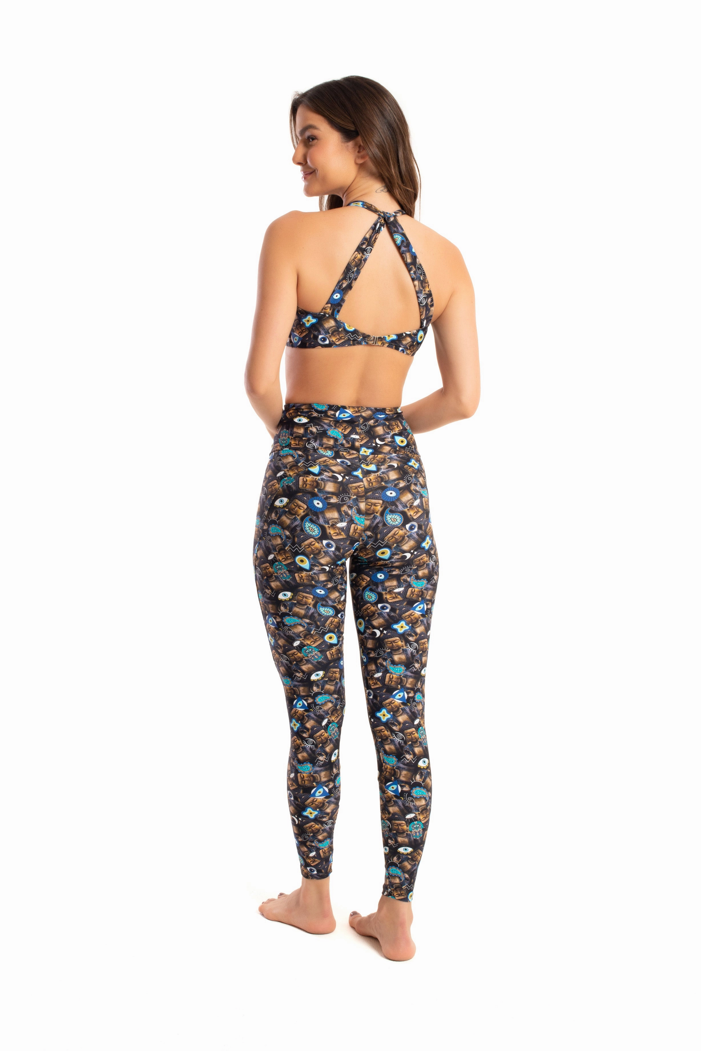 High Waist Leggings, Buddha Vibes, Cool Form Light