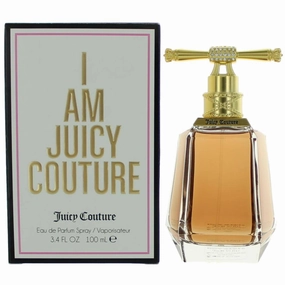 Juicy Couture Women's EDP Spray - I Am Soft Musk, Warm Woods, Amber Base Notes, 3.4 oz