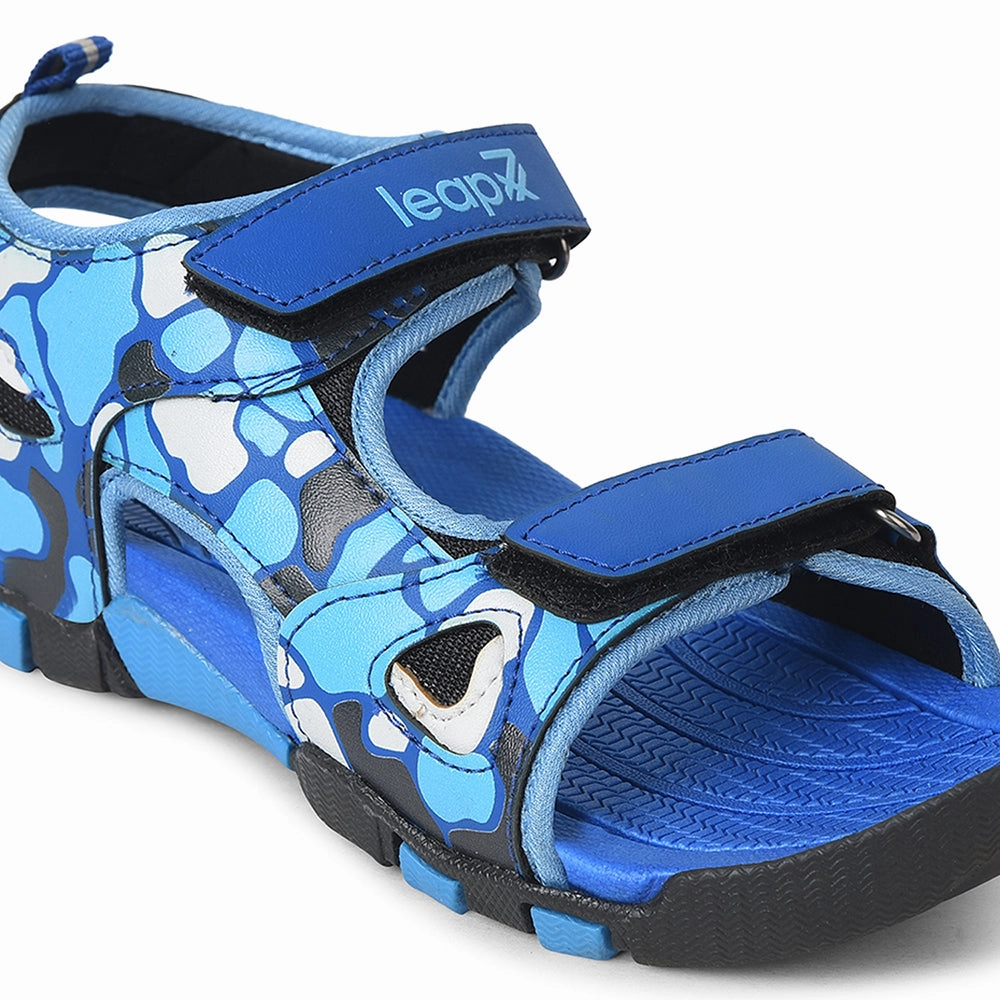 Leap7x Royal Blue Casual Sandal For Kids ADMIN By Liberty