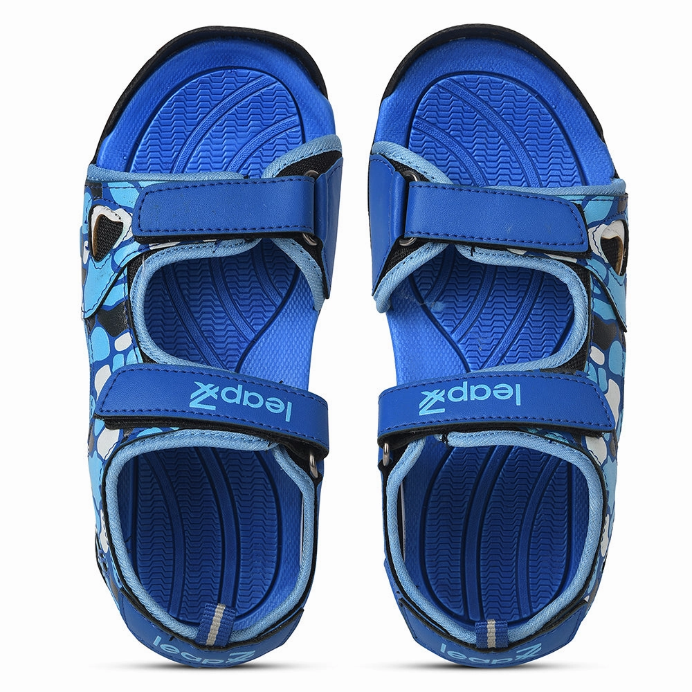 Leap7x Royal Blue Casual Sandal For Kids ADMIN By Liberty