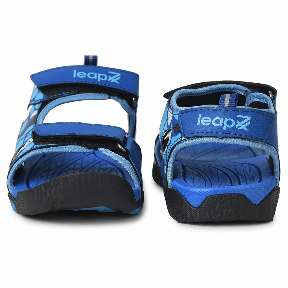 Leap7x Royal Blue Casual Sandal For Kids ADMIN By Liberty