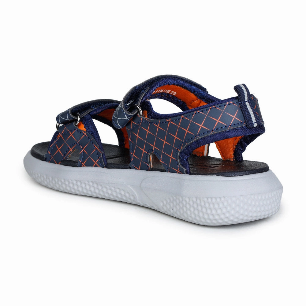 Lucy & Luke (Blue) Casual Sandal For Kids HIPPO-4 By Liberty