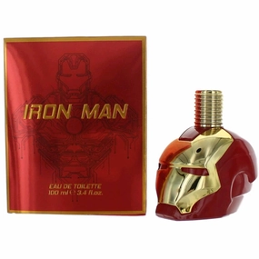 Marvel Men's EDT Spray - Iron Man Cinnamon, Bergamot and Apple Top Notes, 3.4 oz