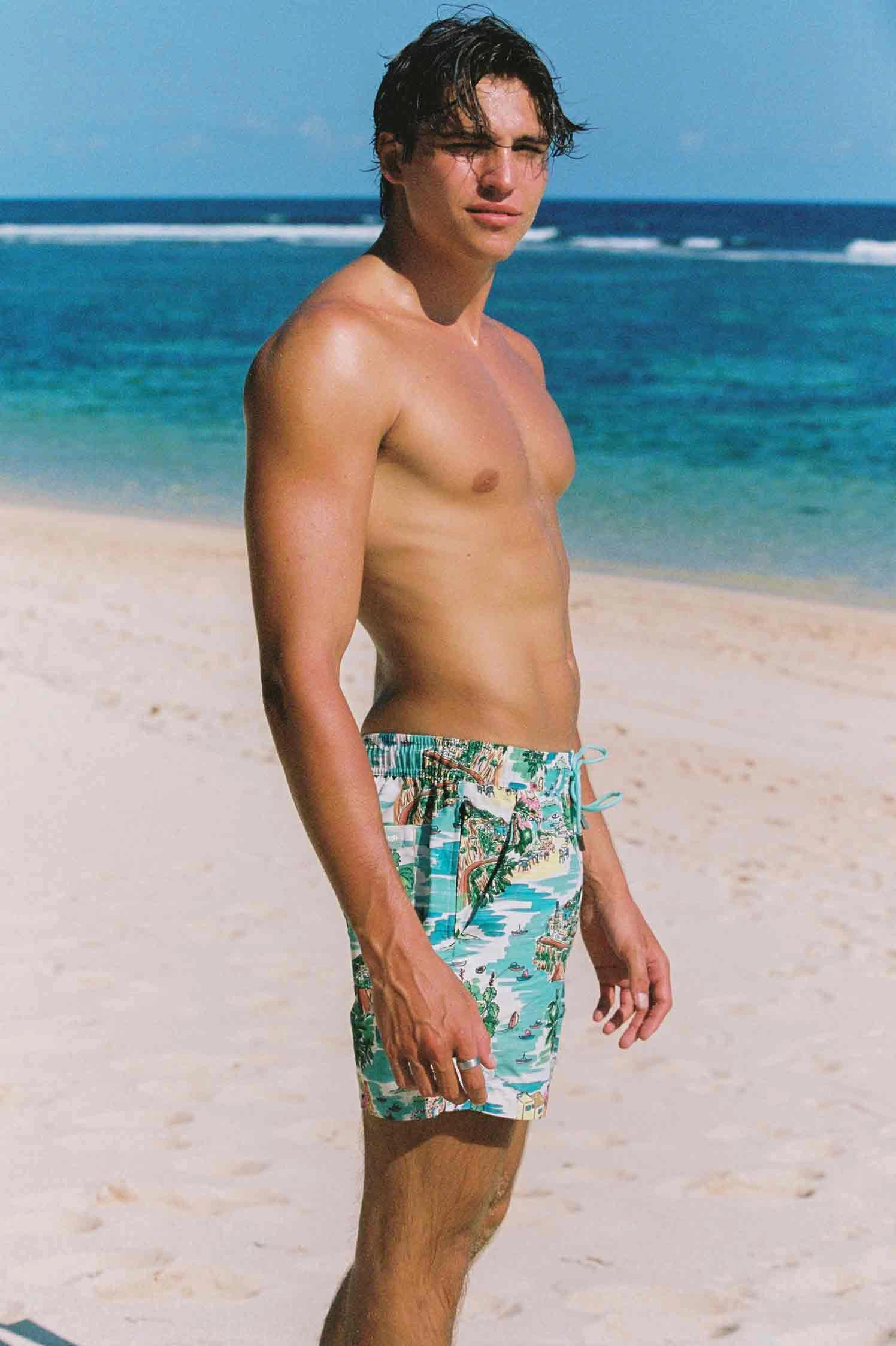 Men's Board Shorts / St. Tropez FINAL SALE