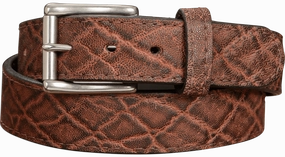 Men's Dragon Fire Elephant Max Thickness Gun Leather Belt