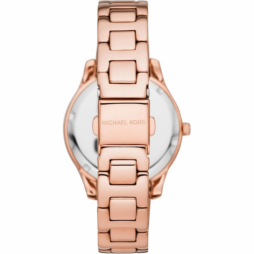 Michael Kors Liliane Women's Watch. Stainless Steel and Pavé Crystal Watch for Women