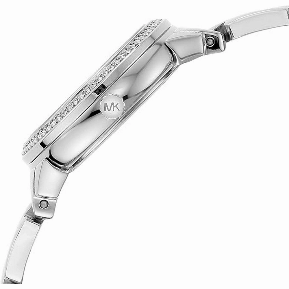Michael Kors Mini Allie Quartz Crystal Stainless Steel women's Watch MK4411