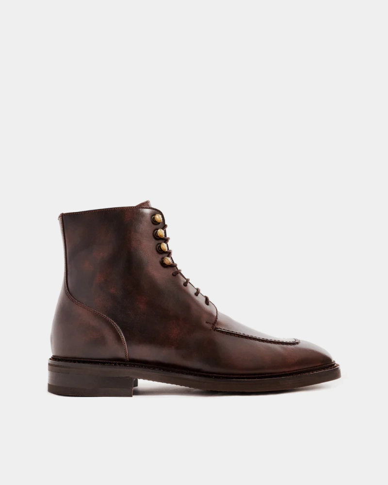 Museum Brown Split Toe Boot