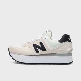 New Balance Women's 574  Linen / Sea Salt - Phantom