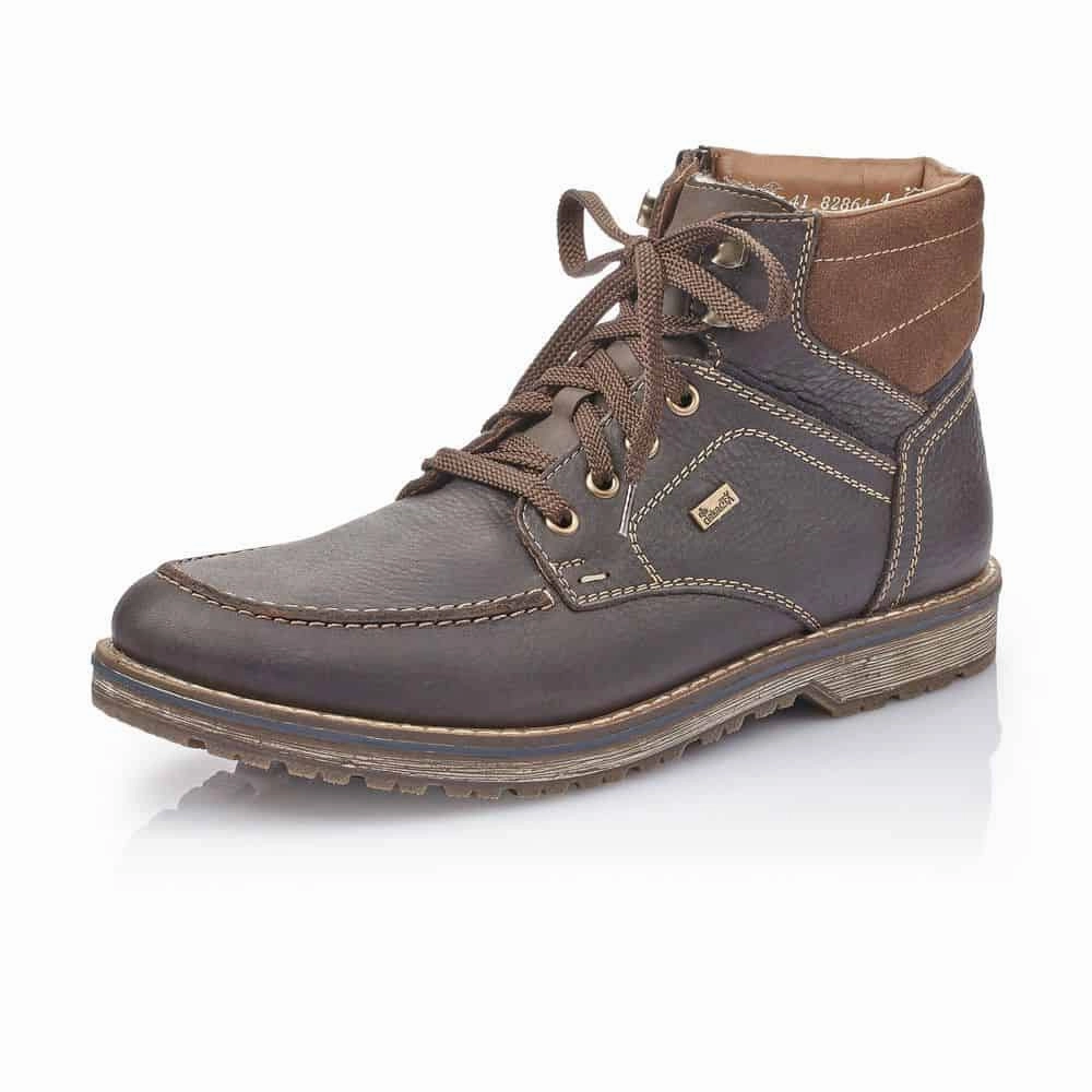 Rieker 39220-26 Mens Dark Brown Waterproof boot