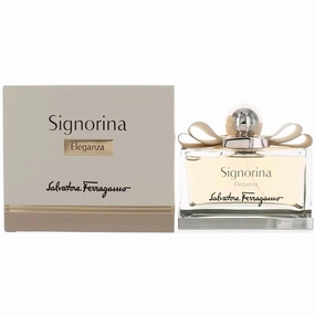 Salvatore Ferragamo Women's Eau De Parfum Spray - Signorina Eleganza, 3.4 oz