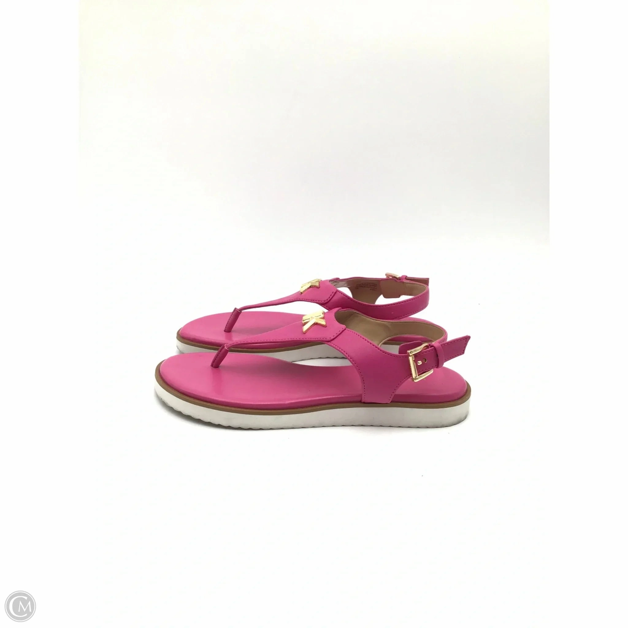 Sandals Designer By Michael Kors In Pink, Size: 7