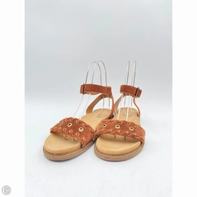 Sandals Flats By Clarks In Brown, Size: 9