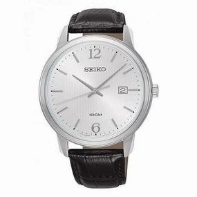 Seiko SUR265P1 Silver Dial Classic Quartz Movement Analog Men's Watch